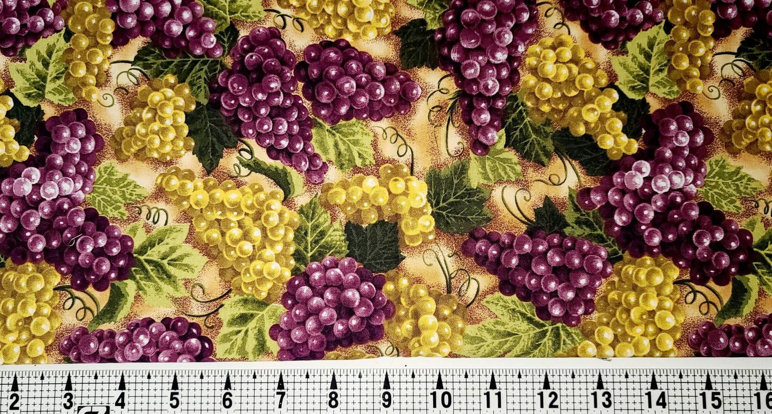 Grapes Fabric by the Yard Etsy