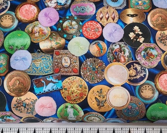 Michael Miller Ornate Compacts DDC-11311 Tela cortada a medida // Pieza