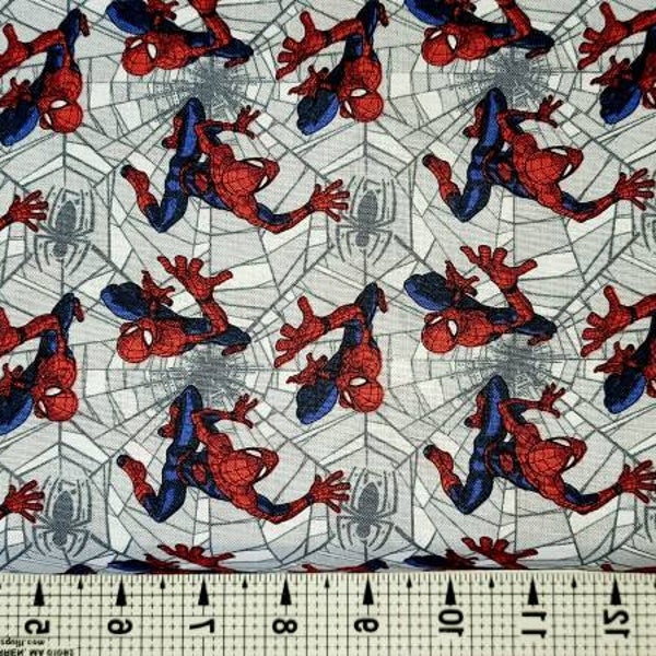 Springs Creative Web Crawler Spiderman CP73252 Fabric by the Yard//Piece