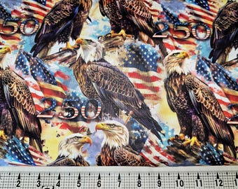 David Textiles 250 Years Patriotic 8708 Fabric by the Yard//Piece