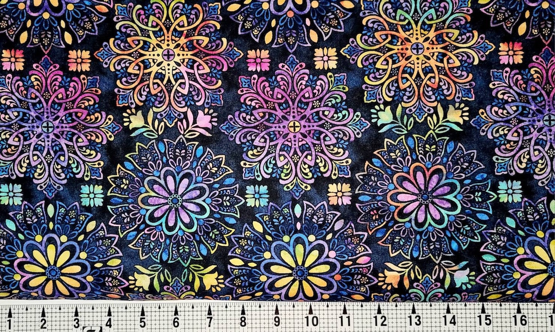 Henry Glass Gossamer Garden 2650 Fabric by the Yard/piece Etsy