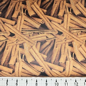 Mook Fabrics Christmas Cinnamon Sticks 133447 Fabric by the Yard//Piece