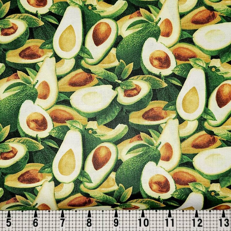 Avocado Fabric - Etsy