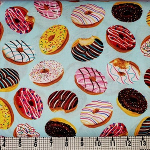 Hi Fashion Tossed Donuts 5860 Fabric by the Yard//Piece
