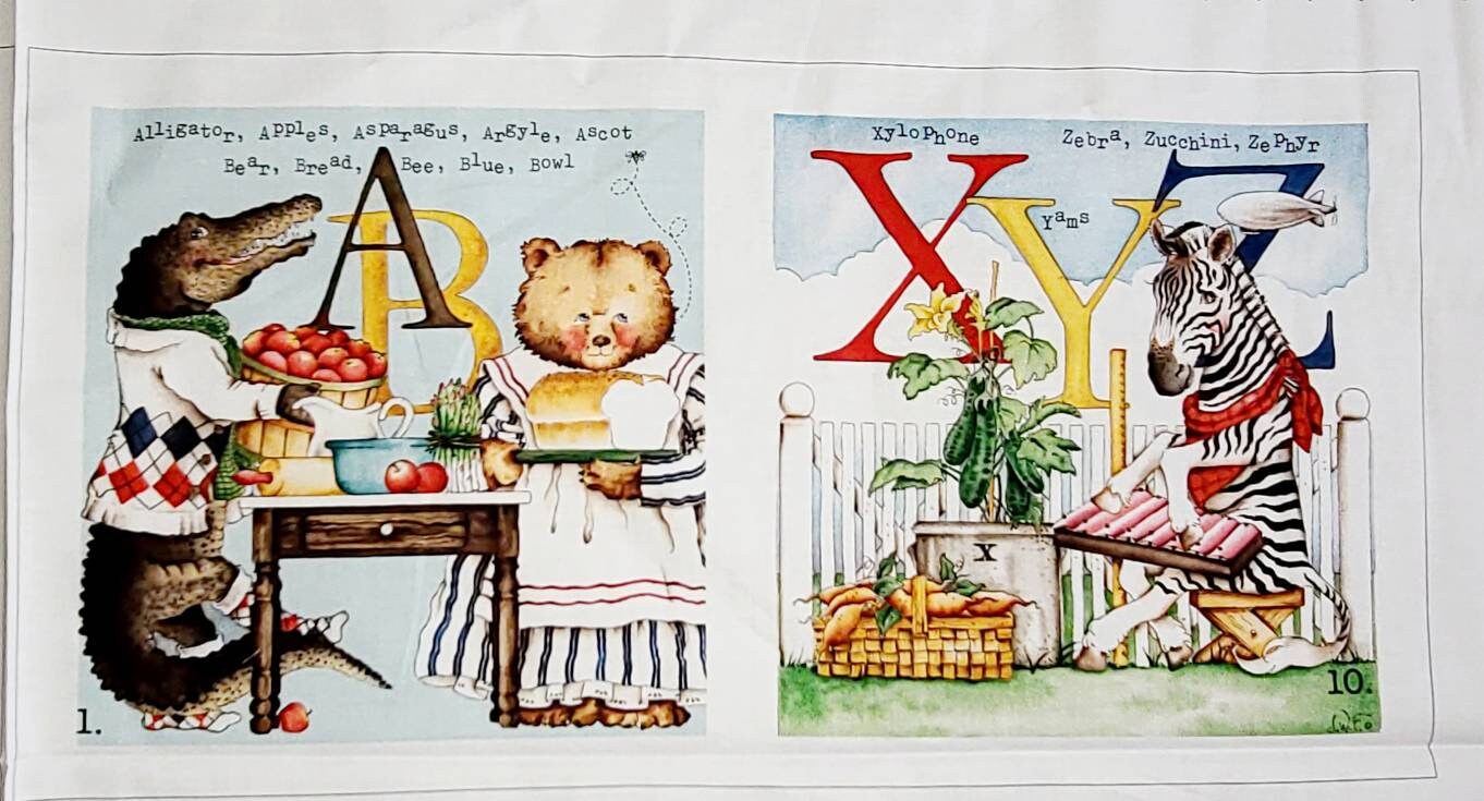 Riley Blake Hungry Animal Alphabet Book Riley Blake Hungry Animal Alphabet Book