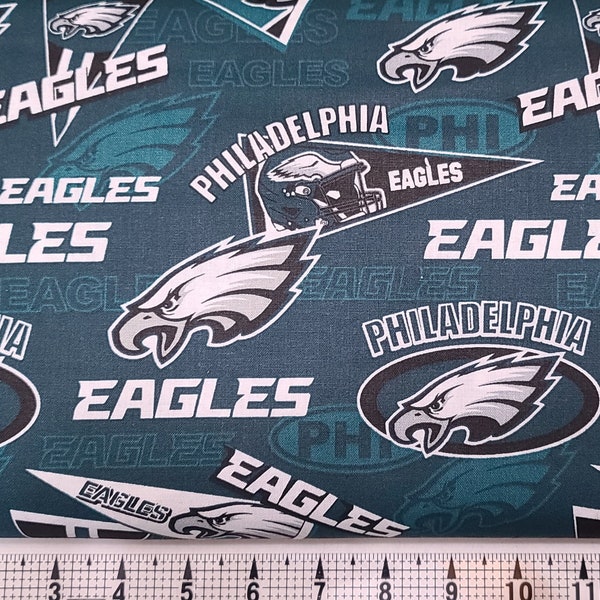 Fabric Traditions Philadelphia Eagles Fabric by the Yard/Piece