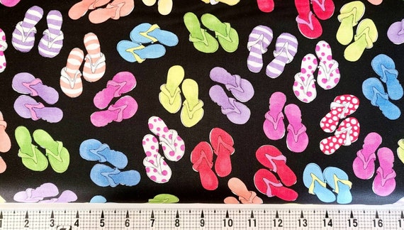 Loralie Designs Fun Teenslippers 692 444 Stof op maat gesneden Etsy Belgie