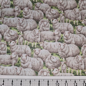 Paintbrush Studios Farm Living Sheep 120-1791 Fabric by the Yard//Piece