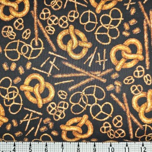 Quilting Treasures Brewmaster Pretzels 2600-30921-J Fabric by the Yard//Piece