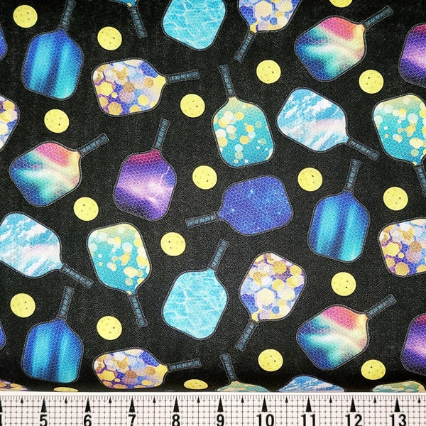 Pickleball Fabric by the Yard Etsy
