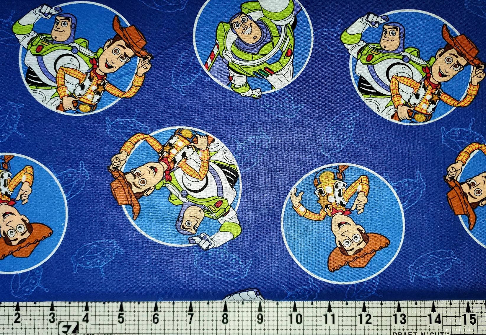Toy Story 4 Fabric by the Yard | Etsy