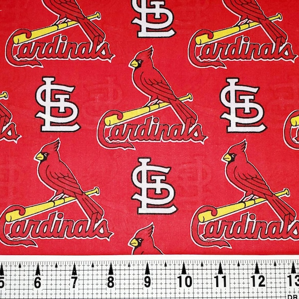 Fabric Traditions St. Louis Cardinals Fabric by the Yard/Piece