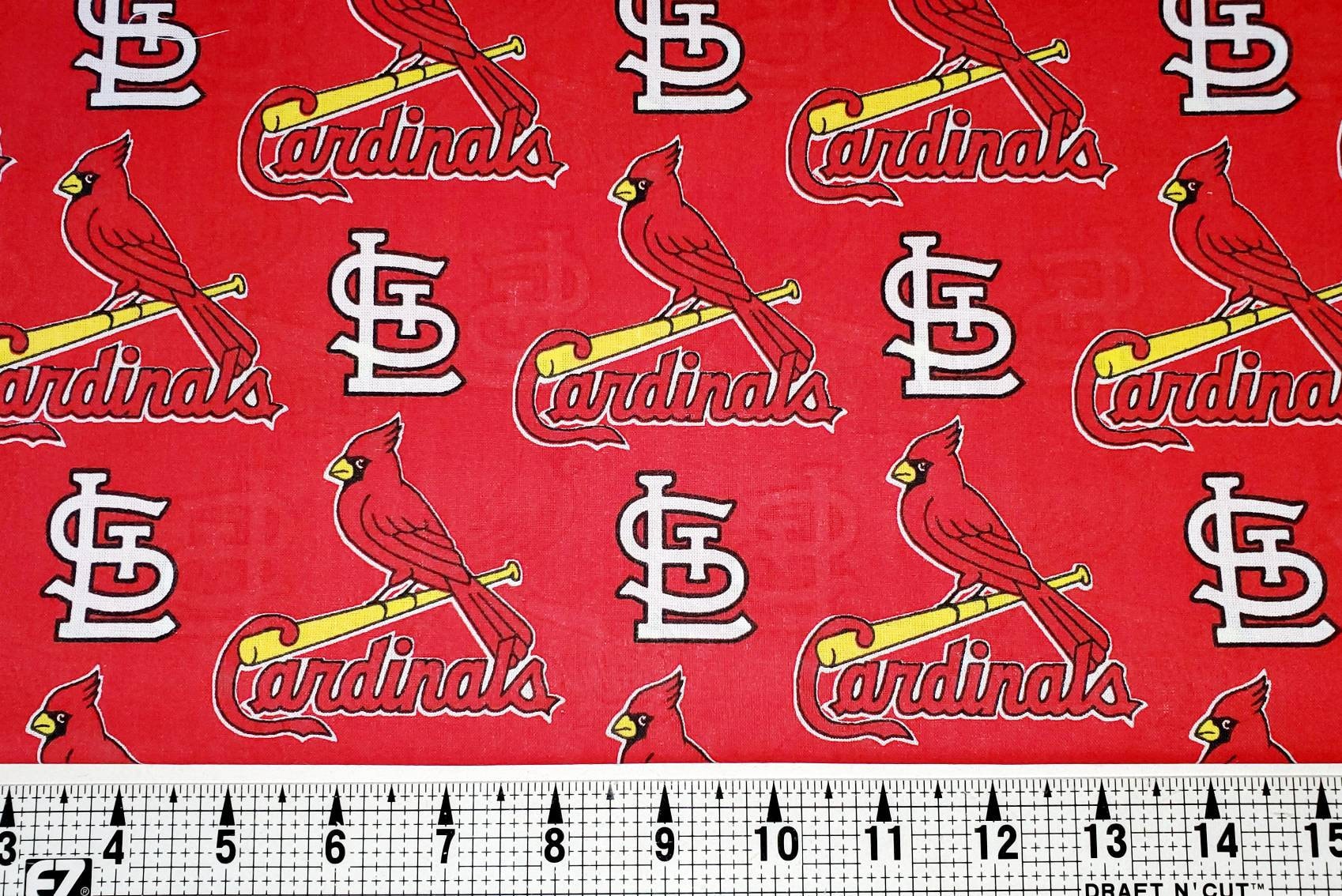 Fabric Traditions St. Louis Cardinals Fabric by the Yard/Piece