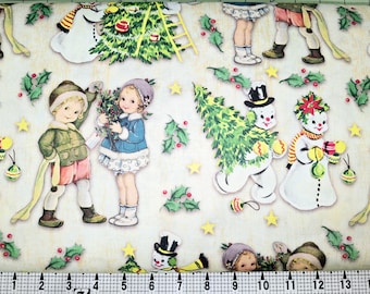 David Textiles Christmas Homy Holidays DX-2560-4C Fabric by the Yard//Piece