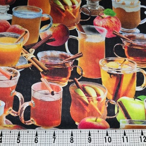 Benartex Fabrics Harvest Apple Cider 14615-12 Fabric by the Yard//Piece