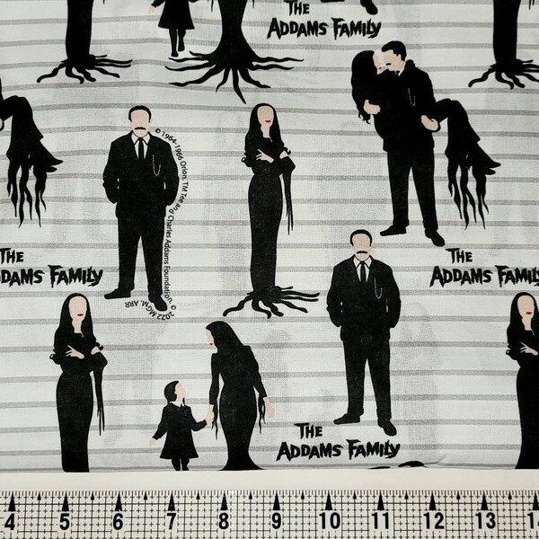 Springs Creative The Addams Family CP77649 Fabric by the Yard/Piece
