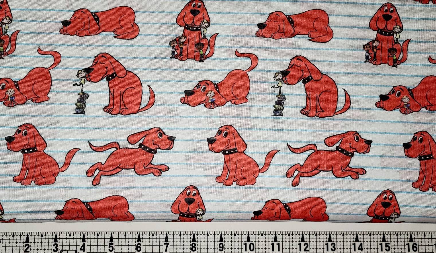 The Red Big Dog Stickers For Kids, 25 Pcs, Vinyl Decals Birthday