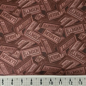 Riley Blake Hershey Bars C12801 Fabric by the Yard//Piece
