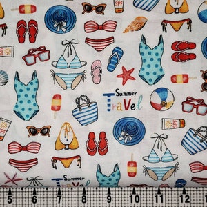 Michael Miller Sun Bathing DCX9670 Tissu par mètre//pièce