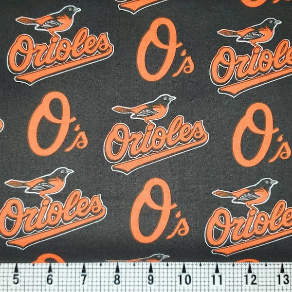 Fabric Traditions Baltimore Orioles Fabric by the Yard/Piece