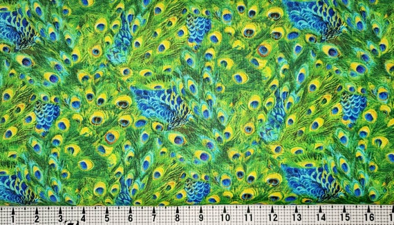Tessuto Chiffon Di Viscosa OneOone - Stampa Conchiglie Mare - Verde Ottanio - Larghezza 106 Cm - Venduto Al Metro