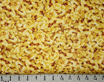 Robert Kaufman Feast Mode Macaroni and Cheese 21534 Fabric by the Yard//Piece