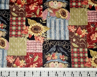 Springs Creative Harvest Time Patch CP42772/CP47499 Fabric by the Yard/Piece