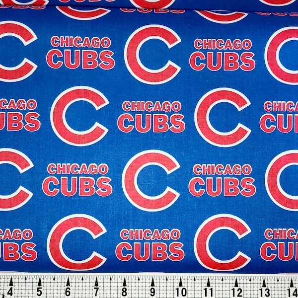 Fabric Traditions Chicago Cubs Fabric by the Yard/Piece
