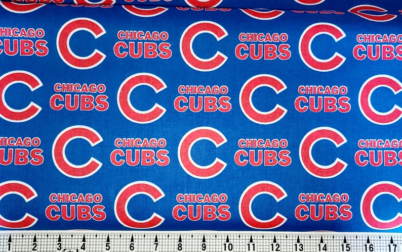 Fabric Traditions Chicago Cubs Fabric by the Yard/piece - Etsy
