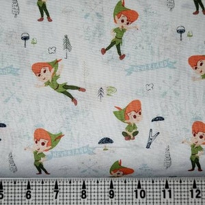 Camelot Fabrics Peter Pan Neverland Adventures 85330201 Fabric by the Yard//Piece