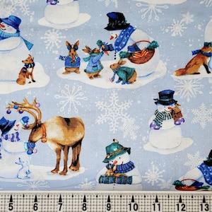 Tissu Henry Glass Flurry Friends 351 par mètre/pièce