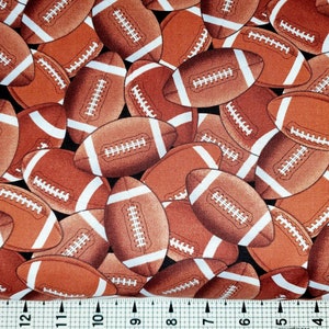 Timeless Treasures Football C8342 Fabric by the Yard//Piece