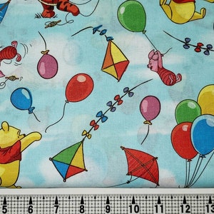 Springs Creative Winnie the Pooh Balloon Friends CP46209 Tela cortada a medida // Pieza