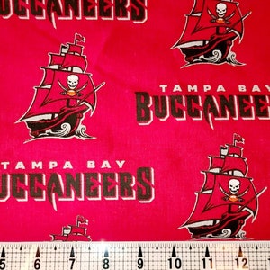 Fabric Traditions Tampa Bay Buccaneers Fabric by the Yard//Piece
