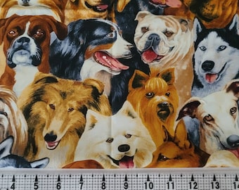 Tesoros eternos Perros C5485 Tela cortada a medida // Pieza