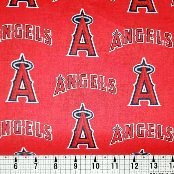 Fabric Traditions Los Angeles Angels Fabric by the Yard/Piece