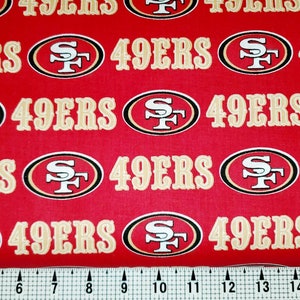 Fabric Traditions San Francisco 49ers Tkanina cięta na wymiar//Sztuk