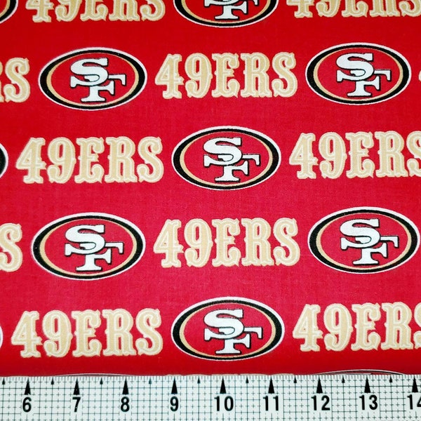 Fabric Traditions San Francisco 49ers Fabric by the Yard/Piece
