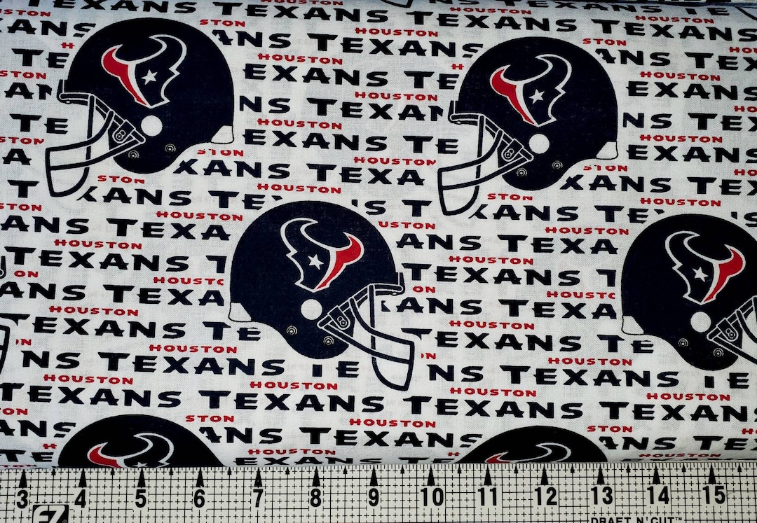 Fabric Traditions Houston Texans Fabric by the Yard/piece Etsy