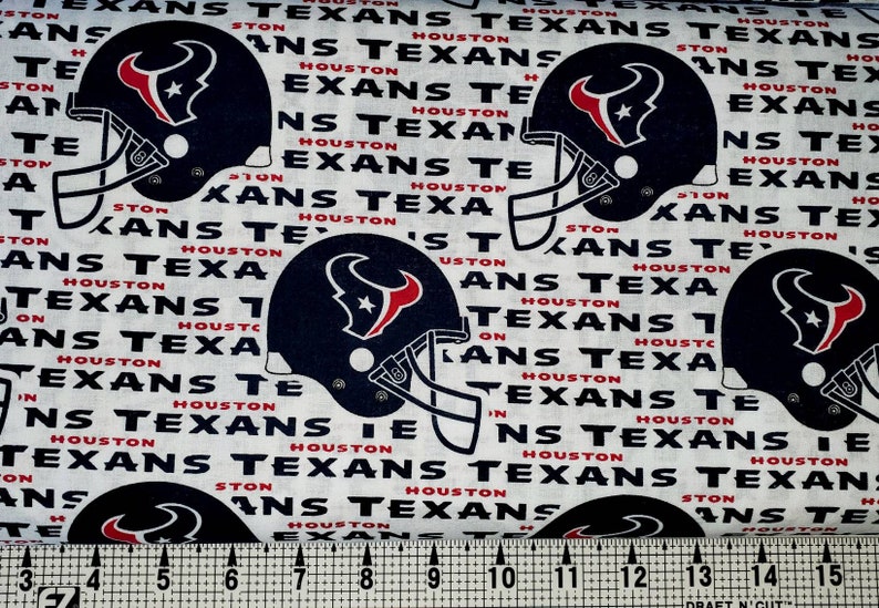Fabric Traditions Houston Texans Fabric by the Yard/piece Etsy