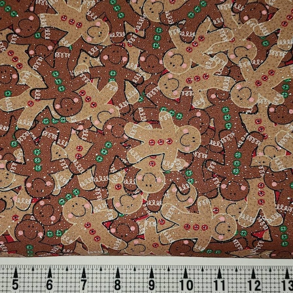 Gingerbread Fabric Etsy