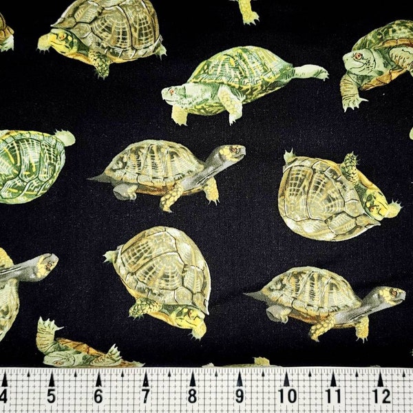 Timeless Treasures Turtles C1175 Fabric by the Yard/Piece