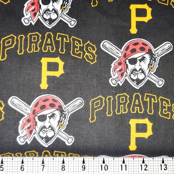 Fabric Traditions Pittsburg Pirates Fabric by the Yard/Piece