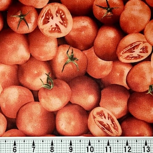 RJR Fabrics Farmers Market Tomatoes 0453 Fabric by the Yard//Piece