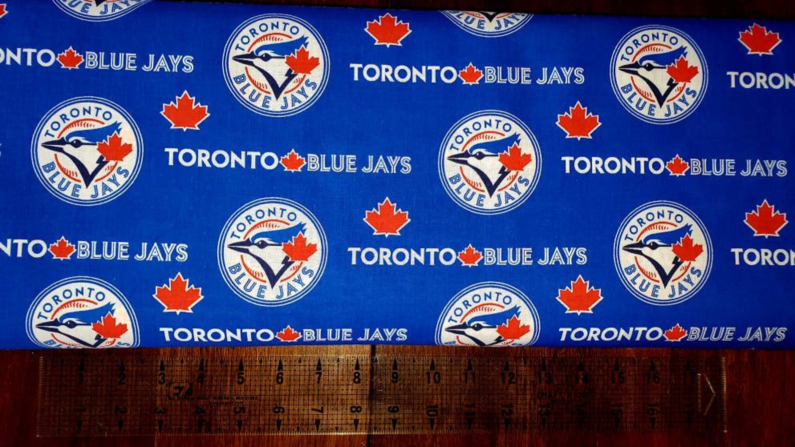 Fabric Traditions Toronto Blue Jays Fabric by the Yard Etsy