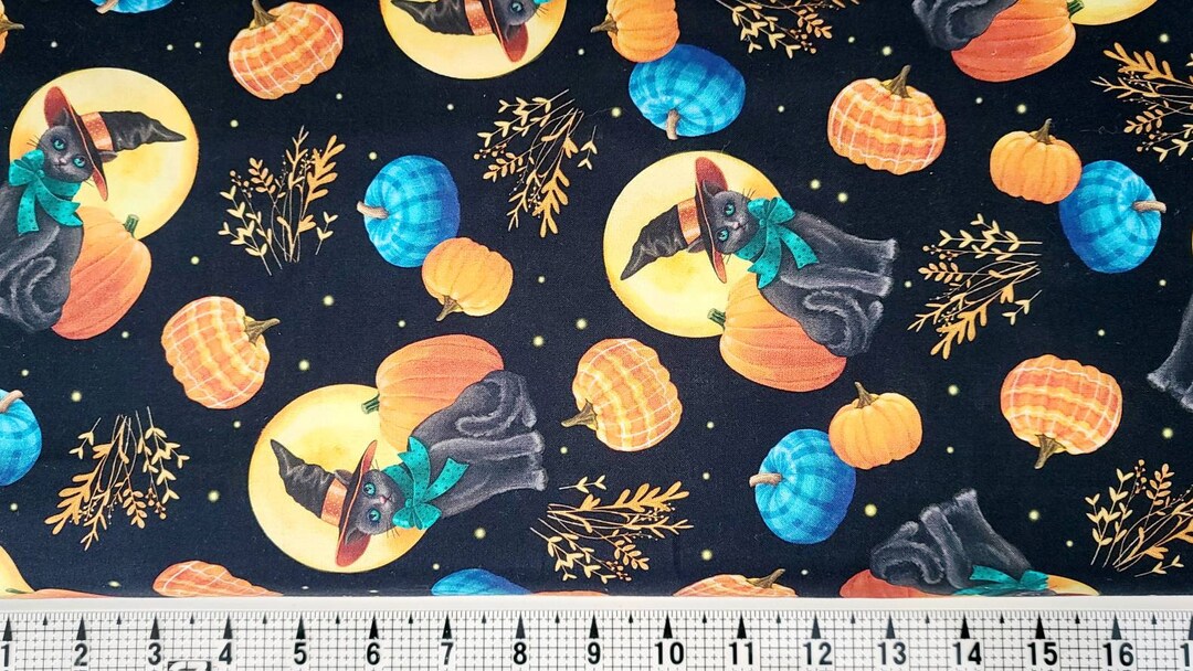 Quilting Treasures Halloween Abracatdabra 164929666J Etsy