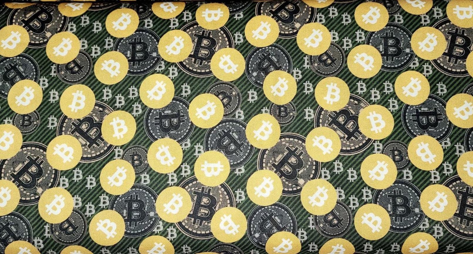 プリントコンセプト ビットコイン 10464 生地 1ヤードあたり//枚 - Etsy 日本