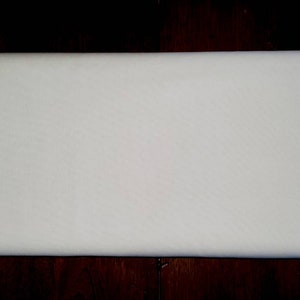Couture de tissu en coton blanc classique par mètre//pièce