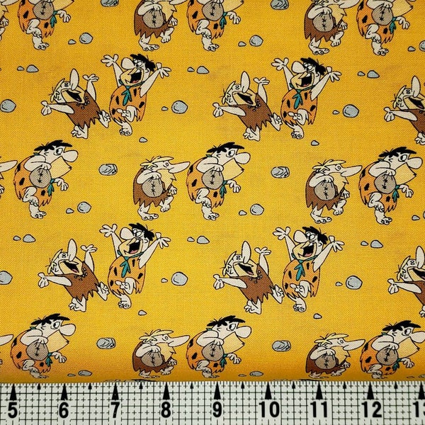 Camelot Fabrics Fred and Barney Flintstone 24060214 Fabric by the Yard/PieceFabric by the Yard