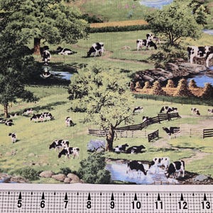 Wilmington Prints Life on the Farm Fabric by the Yard//Piece